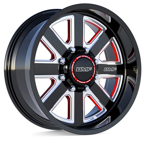 BMF Hustle-R Black W/ Milled Spokes - Part Number 114-2187-25R BMF Hustle-R Black W/ Milled Spokes Photo