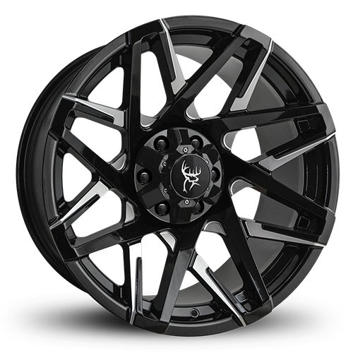 Buck Commander Canyon Gloss Black W/ Milled Face - Part Number CY42090660ML3 Buck Commander Canyon Gloss Black W/ Milled Face Photo