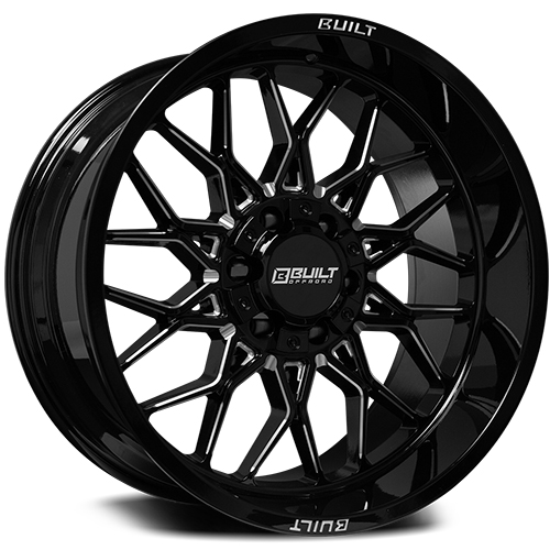 Built Offroad BTO-2 Gloss Black Milled - Part Number 201012H-19BT02BM Built Offroad BTO-2 Gloss Black Milled Photo
