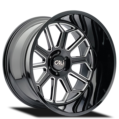 Cali Offroad Auburn 9117 Black Milled - Part Number 9117-24470BM Cali Offroad Auburn 9117 Black Milled Photo