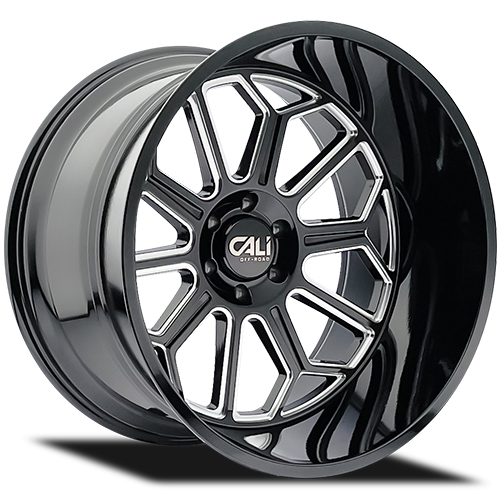 Cali Offroad Auburn 9117 Black Milled - Part Number 9117-2985BM Cali Offroad Auburn 9117 Black Milled Photo
