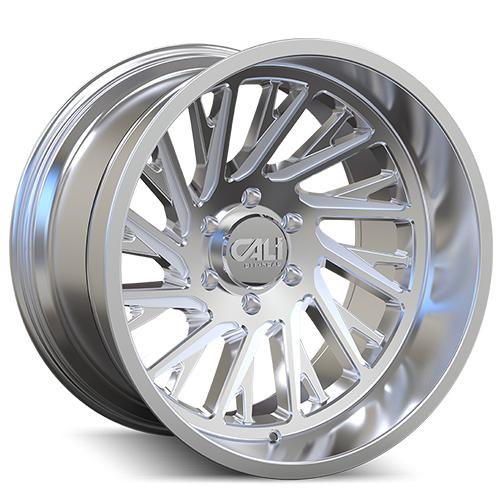 Cali Offroad Purge 9114 Polished W/ Milled Spokes - Part Number 9114-24436P Cali Offroad Purge 9114 Polished W/ Milled Spokes Photo