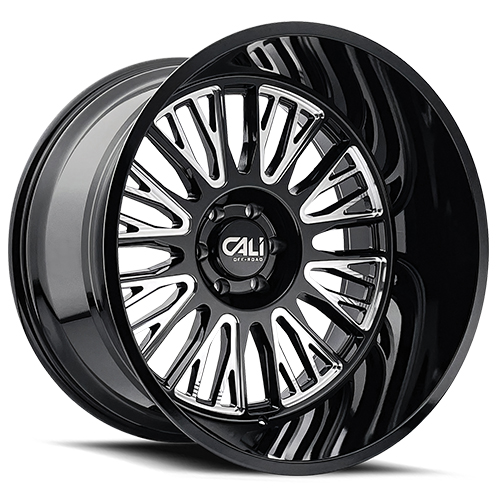 Cali Offroad Vertex 9116 Black Milled - Part Number 9116-26483BM Cali Offroad Vertex 9116 Black Milled Photo
