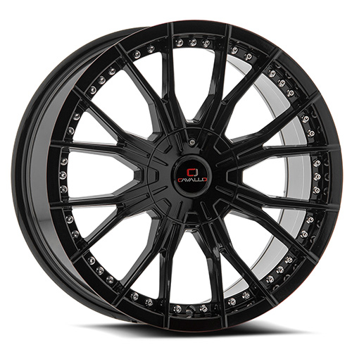 Cavallo CLV-36 Gloss Black - Part Number CLV-36188051143120+35GB Cavallo CLV-36 Gloss Black Photo