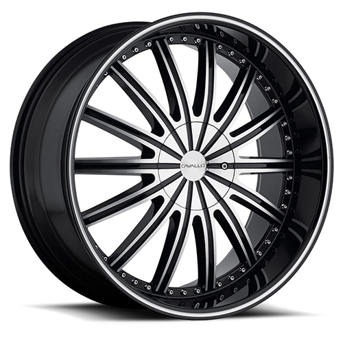 Cavallo CLV-6 Black Machined - Part Number CLV-6208551143120+35BM Cavallo CLV-6 Black Machined Photo