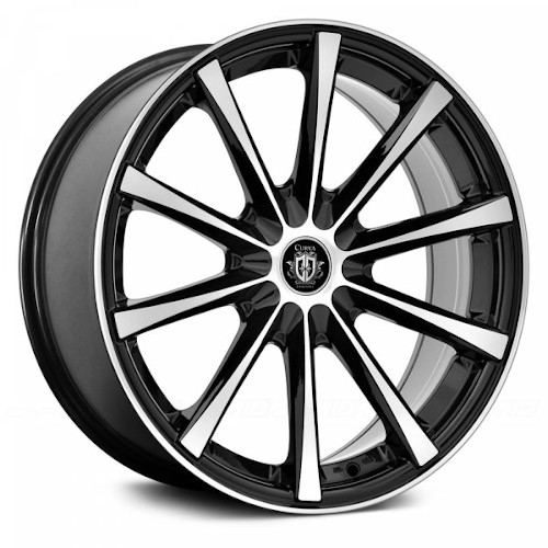 Curva Concepts C018 Black Machined Face - Part Number C018-18801144073BMF Curva Concepts C018 Black Machined Face Photo