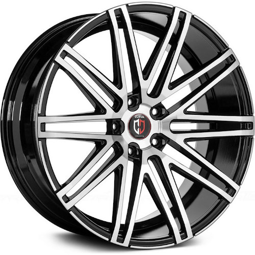Curva Concepts C48 Black Machined Face - Part Number C48-221051144066BMF Curva Concepts C48 Black Machined Face Photo