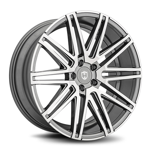Curva Concepts C48 Gun Metal Machine Face - Part Number C48-22901202872GMMF Curva Concepts C48 Gun Metal Machine Face Photo