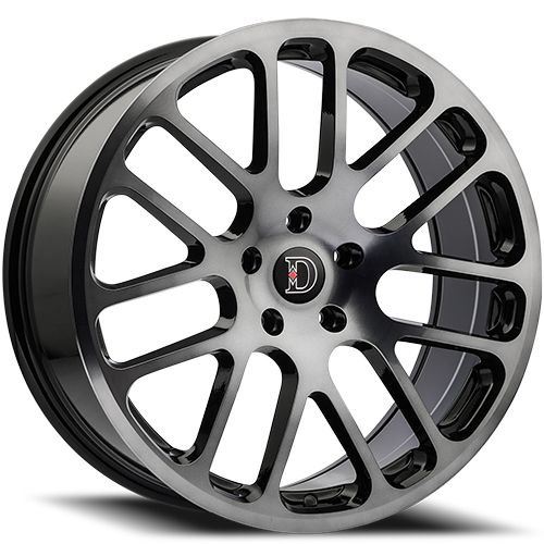 Defy D10 Gloss Black Machined W/ Dark Tinted Clear - Part Number D10285547+32DDT Defy D10 Gloss Black Machined W/ Dark Tinted Clear Photo
