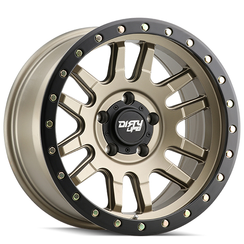Dirty Life Canyon Pro 9309 Satin Gold W/ Simulated Ring - Part Number 9309-7936MGD0 Dirty Life Canyon Pro 9309 Satin Gold W/ Simulated Ring Photo