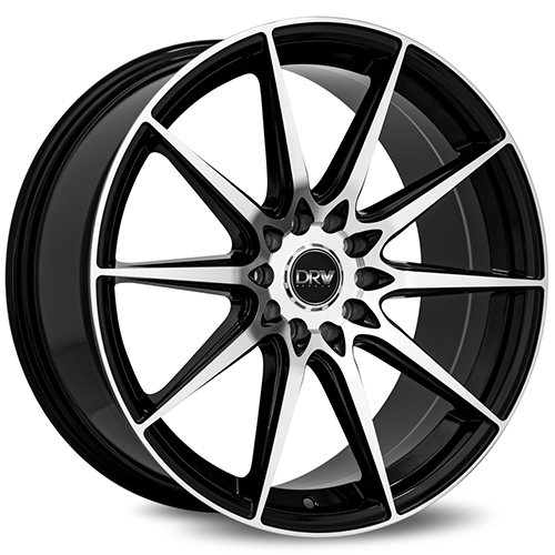 DRW D19 Gloss Black W/ Machined Face - Part Number D19-177510H3873BMF DRW D19 Gloss Black W/ Machined Face Photo