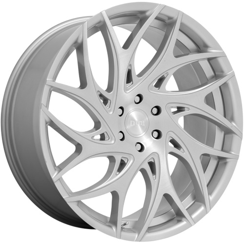 Dub G.O.A.T S261 Silver Brushed Face - Part Number S261260073+10 Dub G.O.A.T S261 Silver Brushed Face Photo