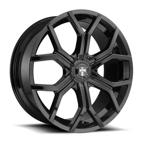 Dub Royalty S208 Gloss Black - Part Number S208249597+30 Dub Royalty S208 Gloss Black Photo