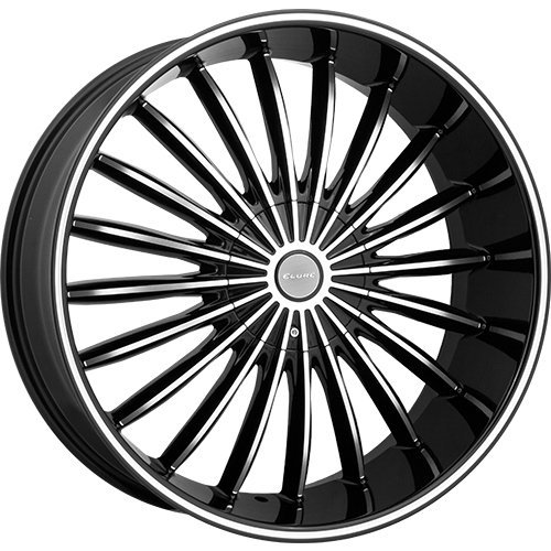 Elure ELR034 Black Machined - Part Number ELR034-2813B Elure ELR034 Black Machined Photo