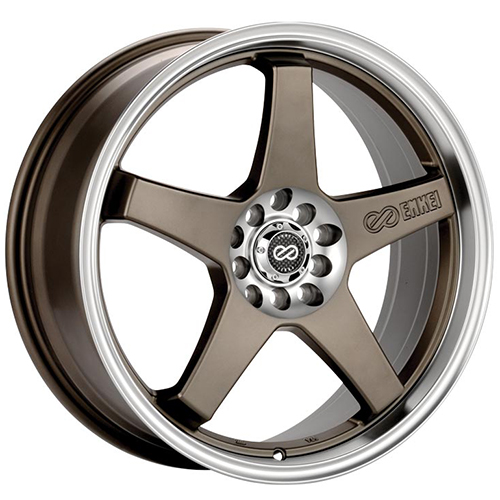 Enkei EV5 446 Bronze W/ Machined Lip - Part Number 446-770-0245ZP Enkei EV5 446 Bronze W/ Machined Lip Photo