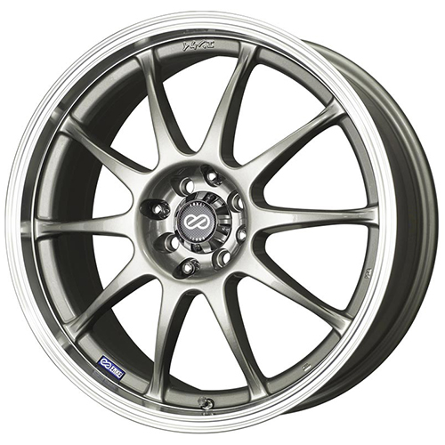 Enkei J10 409 Silver W/ Machined Lip - Part Number 409-875-26SP Enkei J10 409 Silver W/ Machined Lip Photo