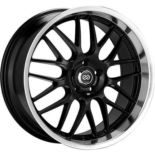 Enkei Lusso 469 Black W/ Machined Lip - Part Number 469-880-1240BK Enkei Lusso 469 Black W/ Machined Lip Photo