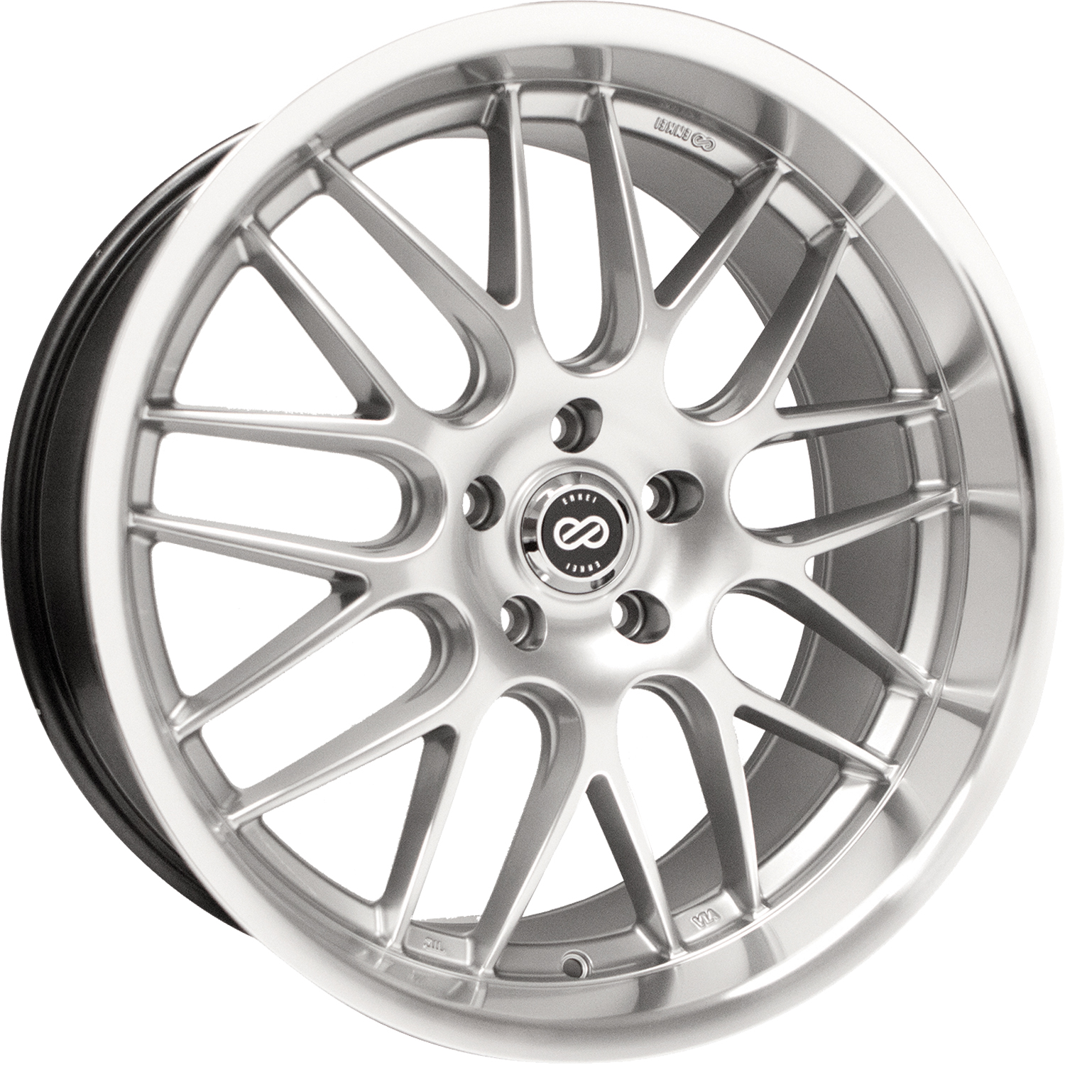 Enkei Lusso 469 Silver W/ Machined Lip - Part Number 469-295-6540HS Enkei Lusso 469 Silver W/ Machined Lip Photo
