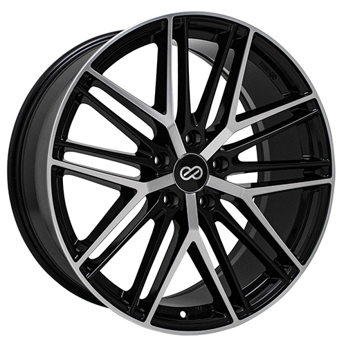 Enkei Phantom 518 Black W/ Machined Face - Part Number 518-285-6540BKM Enkei Phantom 518 Black W/ Machined Face Photo
