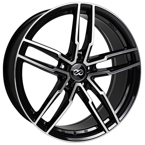 Enkei SS05 511 Black W/ Machined Face - Part Number 511-775-8045BKM Enkei SS05 511 Black W/ Machined Face Photo