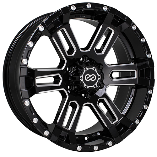 Enkei Commander 519 Black W/ Machined Face - Part Number 519-885-9525BKM Enkei Commander 519 Black W/ Machined Face Photo