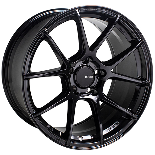 Enkei TS-V 522 Gloss Black - Part Number 522-895-6538BK Enkei TS-V 522 Gloss Black Photo