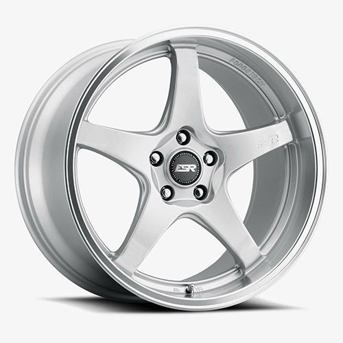 ESR AP5 Hyper Silver W/ Machined Lip - Part Number 89551435 APX5HS-ML 5X105 ESR AP5 Hyper Silver W/ Machined Lip Photo