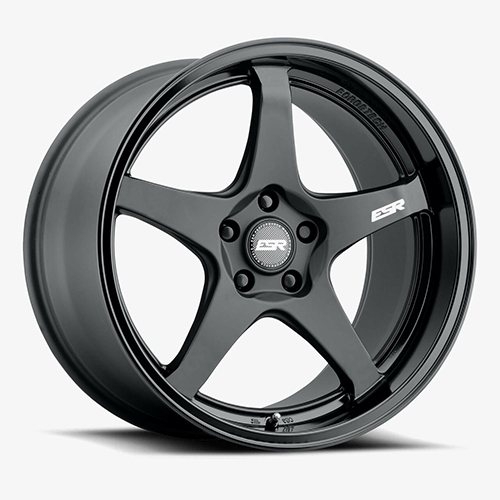 ESR AP5 Matte Black W/ Gloss Black Lip - Part Number 89551422 APX5MBLK-BL ESR AP5 Matte Black W/ Gloss Black Lip Photo