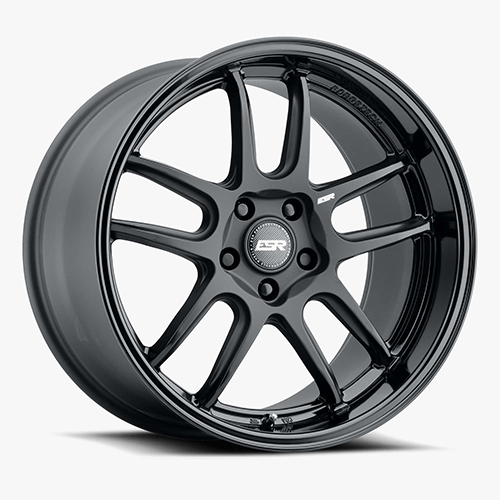 ESR AP8 Matte Black W/ Gloss Black Lip - Part Number 89551435 APX8MBLK-BL ESR AP8 Matte Black W/ Gloss Black Lip Photo