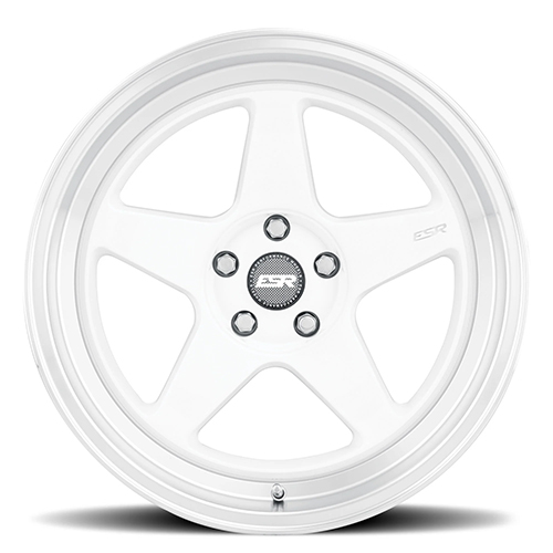 ESR CR5 Gloss White - Part Number 88511130 CR5WHT 5X120.6 ESR CR5 Gloss White Photo