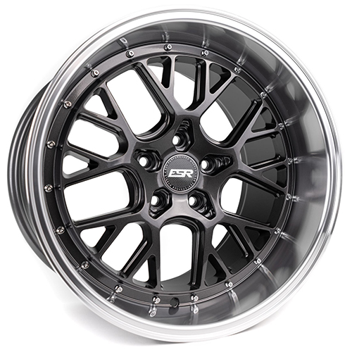 ESR CS11 Graphite W/ Machined Lip - Part Number 98551430 CS11GR-ML 5X110 ESR CS11 Graphite W/ Machined Lip Photo