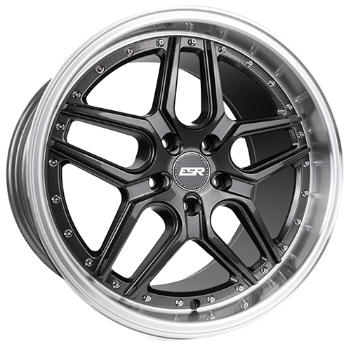 ESR CS15 Graphite W/ Machined Lip - Part Number 80551422 CS15GR-ML 5X120 ESR CS15 Graphite W/ Machined Lip Photo