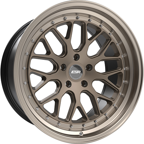 ESR CS1 Matte Bronze W/ Machined Lip - Part Number 88551430 CS01MBRNZ-ML 5X120 ESR CS1 Matte Bronze W/ Machined Lip Photo