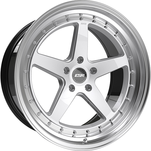 ESR CS5 Hyper Silver W/ Machined Lip - Part Number 90551422 CS5HS-ML ESR CS5 Hyper Silver W/ Machined Lip Photo