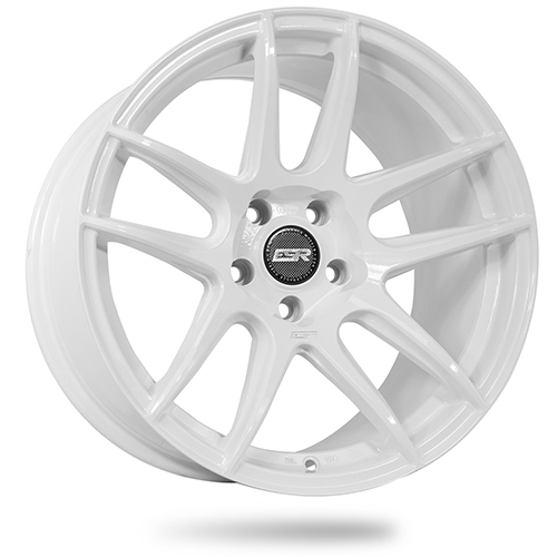 ESR CS8 Gloss White - Part Number 80550022 CS8WHT 5X105 ESR CS8 Gloss White Photo