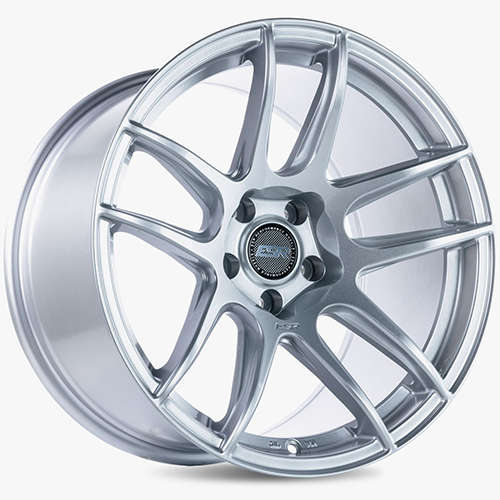 ESR CS8 Hyper Silver W/ Machined Lip - Part Number 90511122 CS8HS 5X120.6 ESR CS8 Hyper Silver W/ Machined Lip Photo