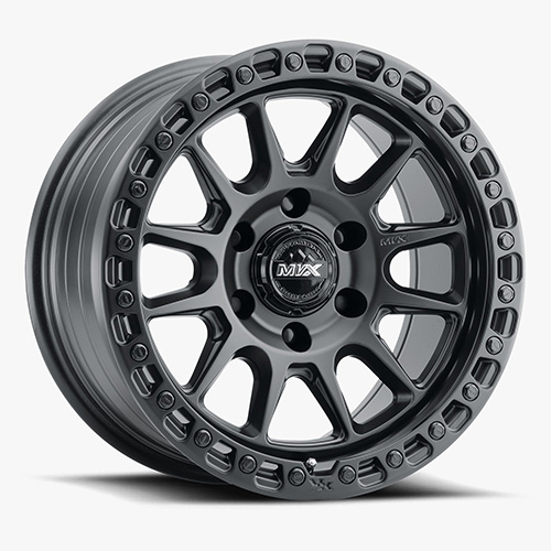 ESR VX12 Matte Black Face W/ Matte Black Outer Ring & Black Bolts - Part Number 79052712 VX12MBLK ESR VX12 Matte Black Face W/ Matte Black Outer Ring & Black Bolts Photo