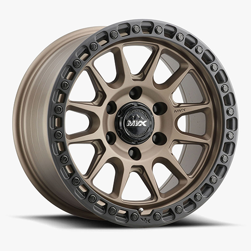 ESR VX12 Matte Bronze Face W/ Matte Black Outer Ring & Black Bolts - Part Number 89065512 VX12MBRNZ ESR VX12 Matte Bronze Face W/ Matte Black Outer Ring & Black Bolts Photo