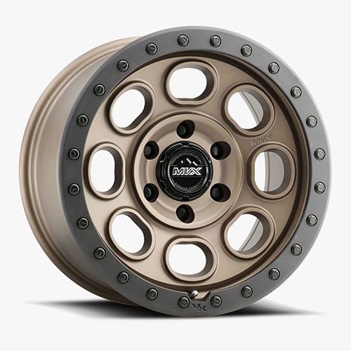 ESR VX80 Matte Bronze Face W/ Matte Black Outer Ring & Black Bolts - Part Number 79052700 VX80MBRNZ ESR VX80 Matte Bronze Face W/ Matte Black Outer Ring & Black Bolts Photo