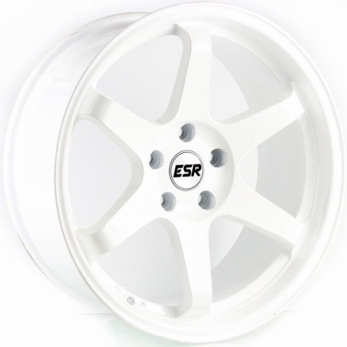 ESR SR07 Gloss White - Part Number 90551422 SR07WHT 5X115 ESR SR07 Gloss White Photo