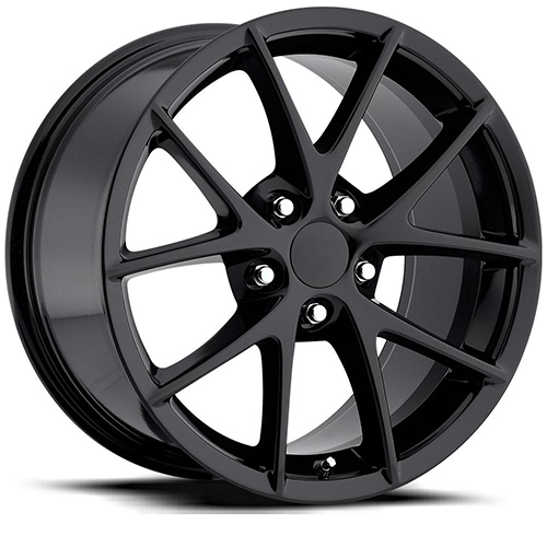 Factory Reproductions FR 18 C6 Z06 Corvette Gloss Black - Part Number 18785563402 Factory Reproductions FR 18 C6 Z06 Corvette Gloss Black Photo