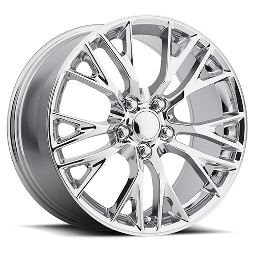 Factory Reproductions FR 22 C7 Z06 Corvette Chrome - Part Number 22785563401 Factory Reproductions FR 22 C7 Z06 Corvette Chrome Photo