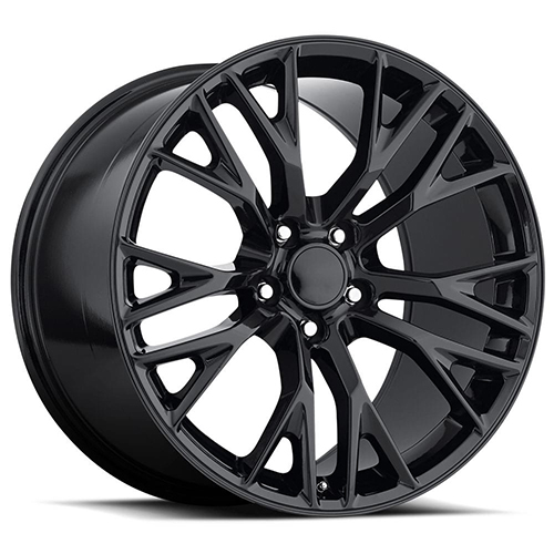 Factory Reproductions FR 22 C7 Z06 Corvette Gloss Black - Part Number 22985563402 Factory Reproductions FR 22 C7 Z06 Corvette Gloss Black Photo
