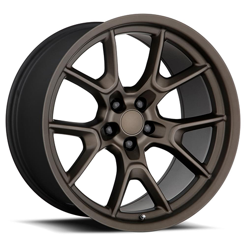 Factory Reproductions FR 66F Dodge Anniversary Flow Form Gloss Bronze - Part Number 66095151517F Factory Reproductions FR 66F Dodge Anniversary Flow Form Gloss Bronze Photo