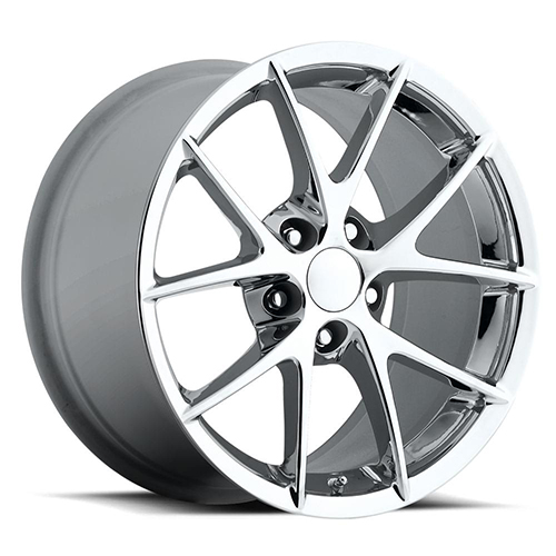 Factory Reproductions FR 18 C6 Z06 Corvette Chrome - Part Number 18910793401 Factory Reproductions FR 18 C6 Z06 Corvette Chrome Photo