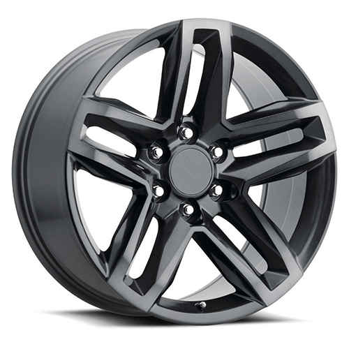 Factory Reproductions FR 94 Silverado Z71 Trail Boss Satin Titanium Gray Machined W/ Dark Clear - Part Number 94290156527 Factory Reproductions FR 94 Silverado Z71 Trail Boss Satin Titanium Gray Machined W/ Dark Clear Photo