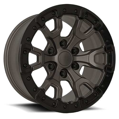 Factory Reproductions FR 99 Ford Bronco Satin Bronze With Satin Black Ring - Part Number 99790183652 Factory Reproductions FR 99 Ford Bronco Satin Bronze With Satin Black Ring Photo