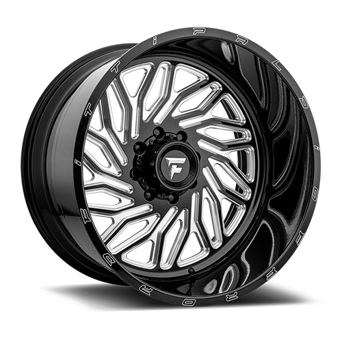 Fittipaldi Offroad FTF13 X-Trail Black W/ Milled Spokes - Part Number FTF13-22148170N76BM Fittipaldi Offroad FTF13 X-Trail Black W/ Milled Spokes Photo