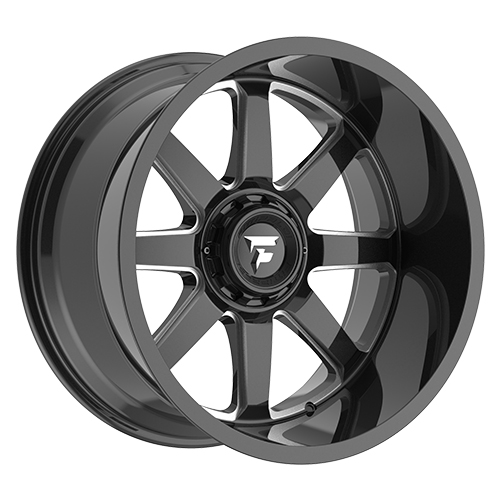 Fittipaldi Offroad FA16 Gloss Black Milled - Part Number FA16-20108180N25BM Fittipaldi Offroad FA16 Gloss Black Milled Photo