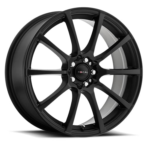 Focal F-20 448 Satin Black W/ Clear Coat - Part Number 448-7818SB+42 Focal F-20 448 Satin Black W/ Clear Coat Photo